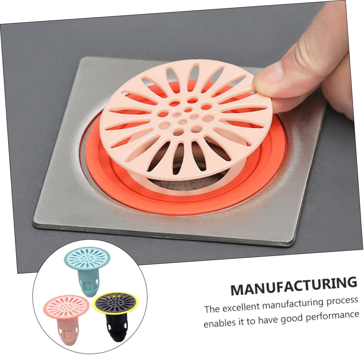 3 pièces désodorisants de canalisation de sol