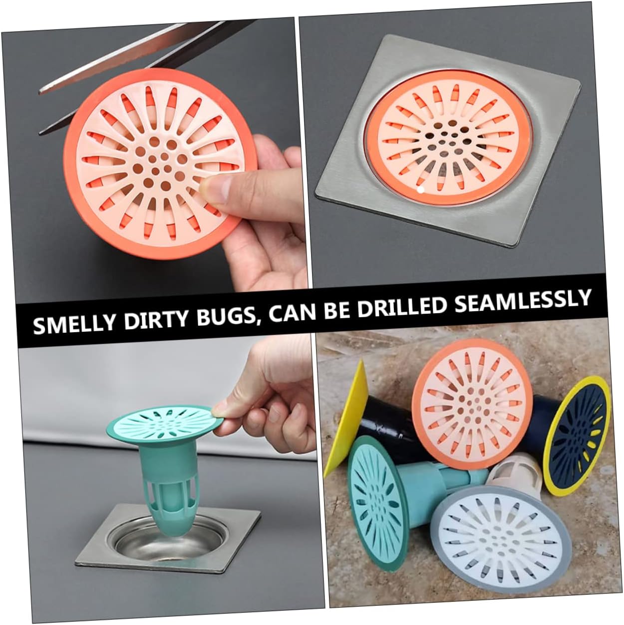 3 pièces désodorisants de canalisation de sol