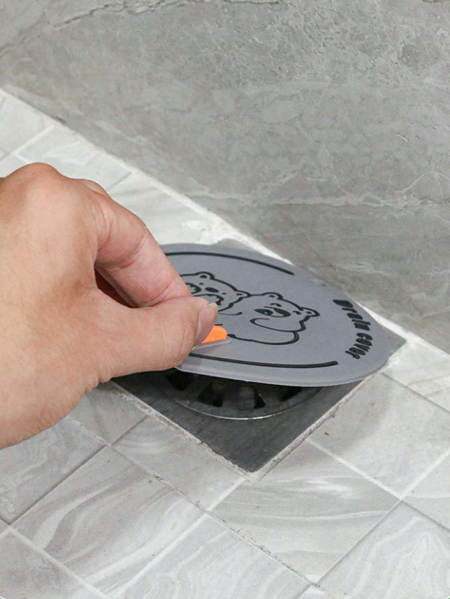 3 Couvercles de drain en silicone