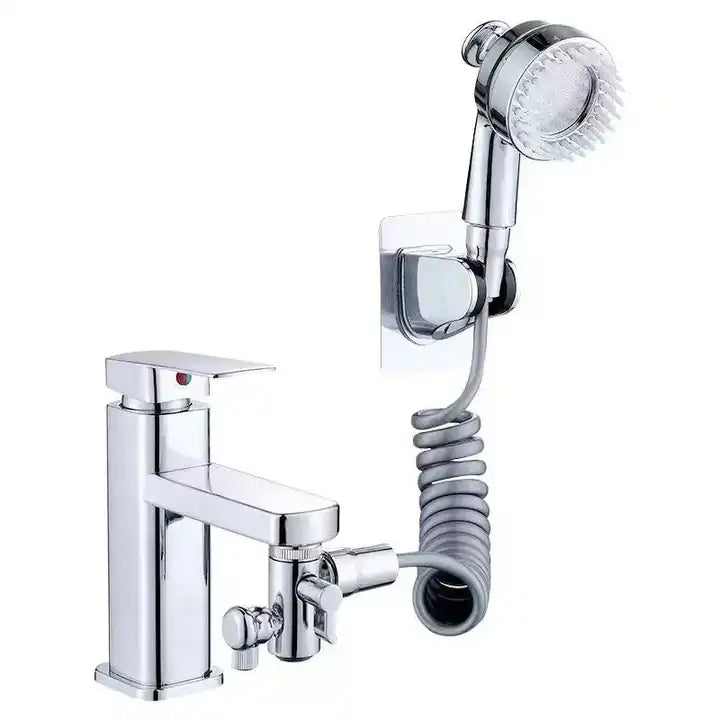 Robinet de lavabo multifonction avec tête de massage