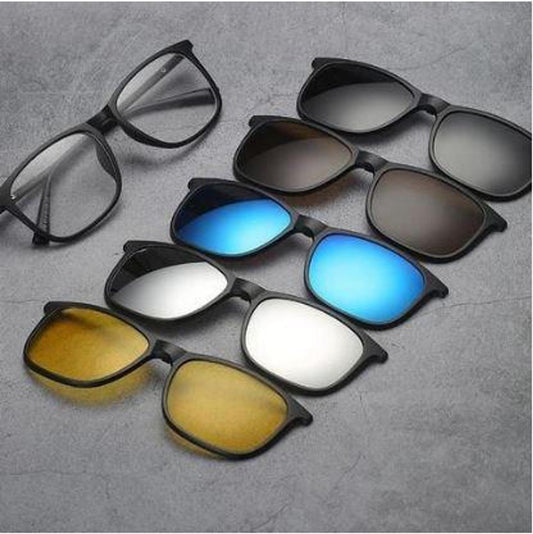 Lunettes Polarisé Magnétiques 6 EN 1